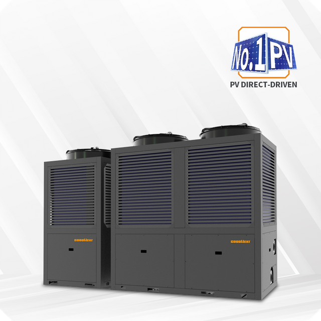R32 PV Direct-Driven Commercial Air To Water Heat Pump