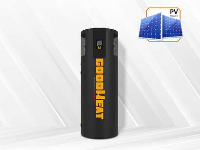 R290 PV-hajtású hőszivattyú vízmelegítő (oldalsó kisülés)