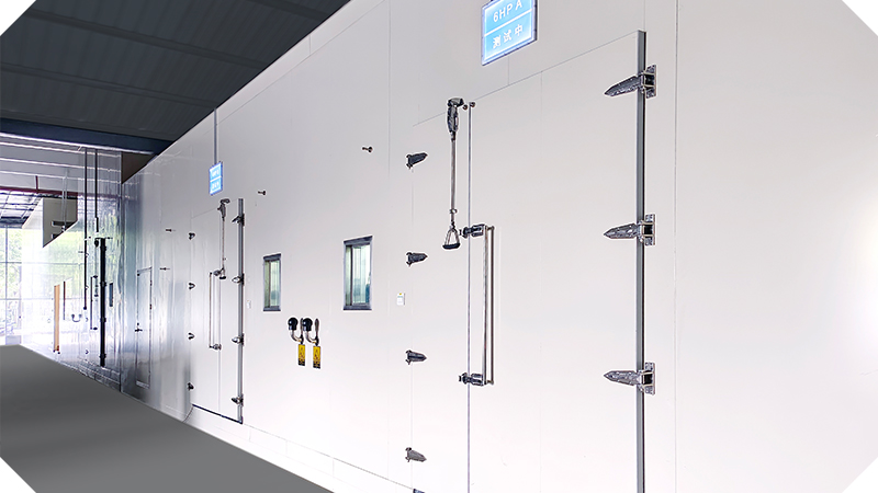 Goodheat Testing Corridor con configuración de cámara múltiple
