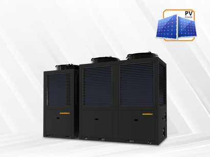 R290 PV-Powered Commercial Air to Water Heat Pump