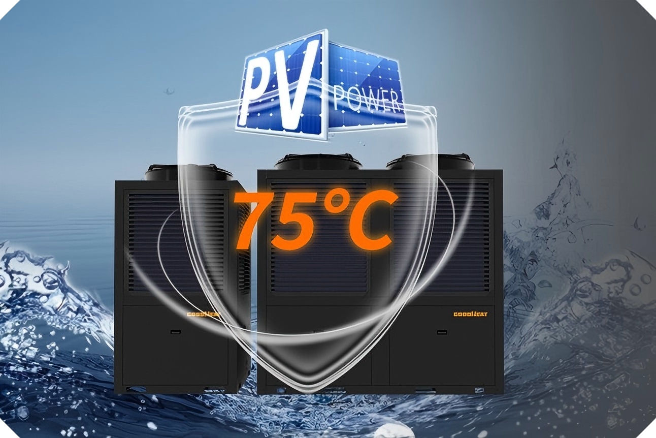 Heet watertemperatuur.