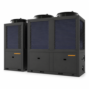 GOODHEAT R290 commercial heat pump water heaters with single and twin top fans