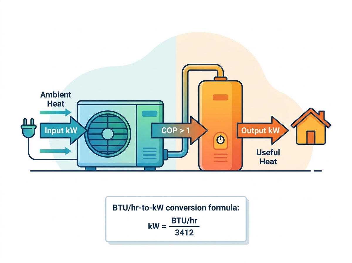 Heat pump installation and technical specifications